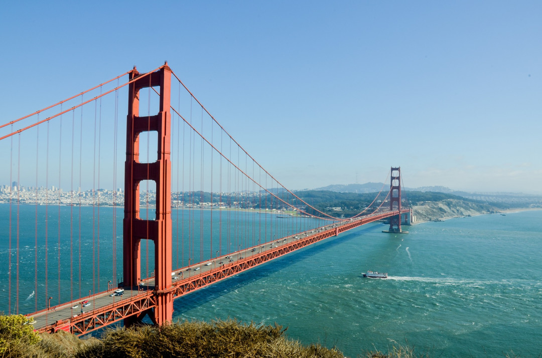 Golden Gate Bridge, San Francisco. - Foto: pixabay