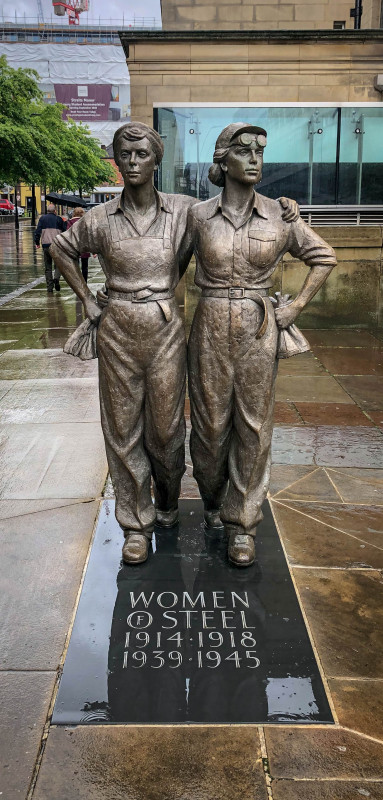 Die Statue in Sheffield, England - Foto: Unsplash