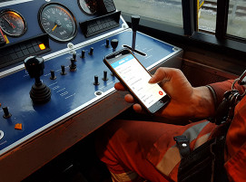 Durch die App ist die Kommunikation zwischen Auftragsdisponenten und Lokführern erheblich vereinfacht.