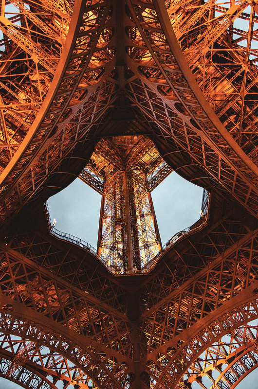 Detailansicht des Eiffelturms - © David Ortega (Almería, Spanien) / Pexels.com