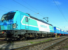 TransANT - erster Zug mit Lok