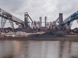 Hochofenbetrieb von ArcelorMittal Cleveland (USA)