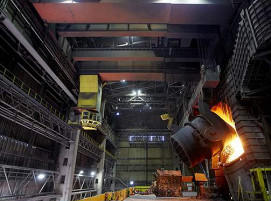 Die Stahlproduktion im Werk Stelco Lake Erie Works wurde vorsorglich unterbrochen