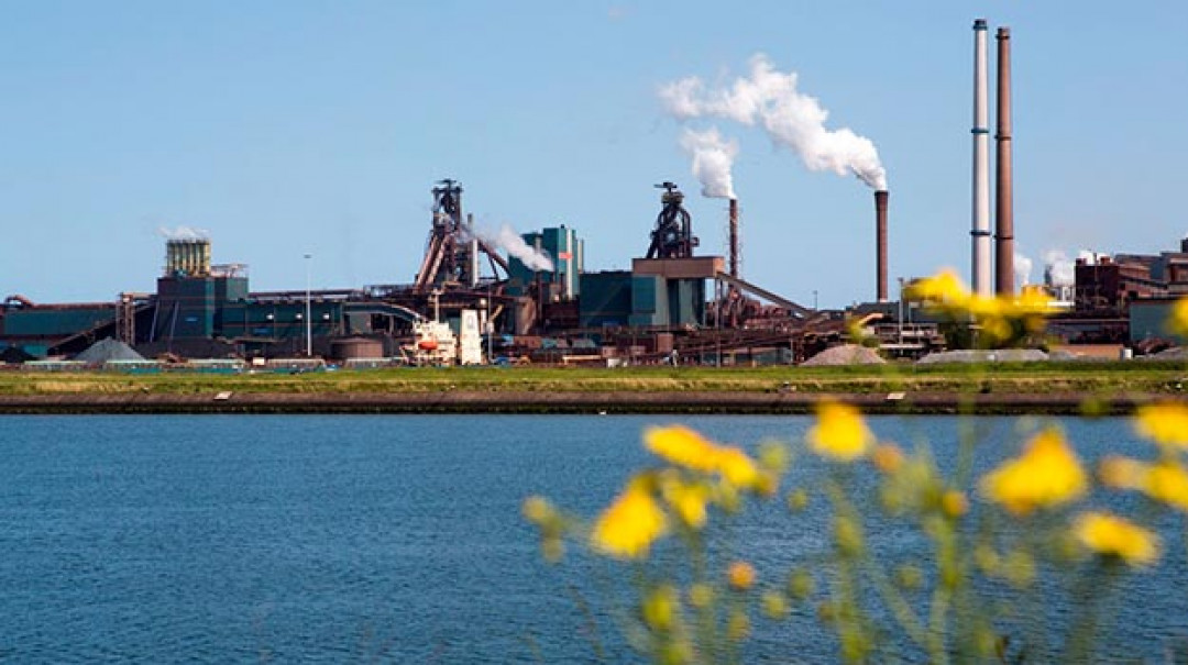 Hochofenbereich von Tata Steel IJmuiden - © Foto: Tata Steel