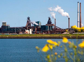 Hochofenbereich von Tata Steel IJmuiden