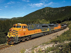 Zug und Eisenbahn der ArcelorMittal Infrastructure Canada G.P.