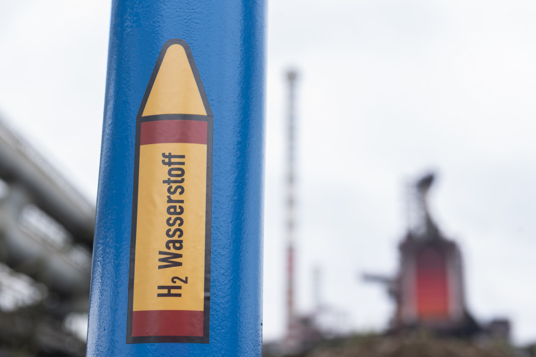 Wasserstoffeinsatz am Stahl-Standort von thyssenkrupp Steel in Duisburg. - Photo: thyssenkrupp Steel Europe AG