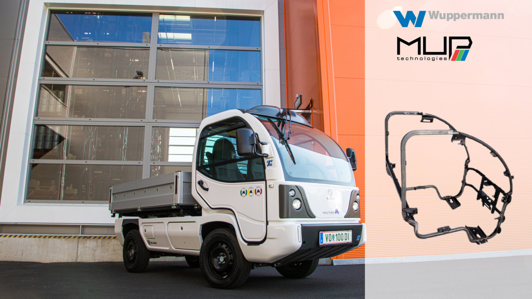 Wuppermann produziert den Kabinenrahmen für vollelektrische Kommunalfahrzeuge des österreichischen Start-Ups MUP - Photo: Wuppermann AG
