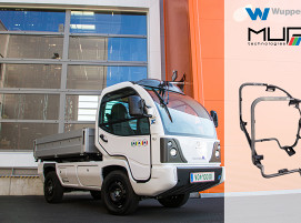 Wuppermann produziert den Kabinenrahmen für vollelektrische Kommunalfahrzeuge des österreichischen Start-Ups MUP