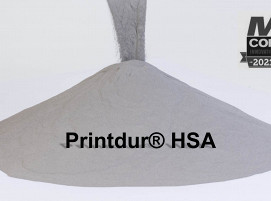 : Die Stahl-Innovation Printdur® HSA wurde in der Kategorie Material Design mit dem MP Innovation Award ausgezeichnet.