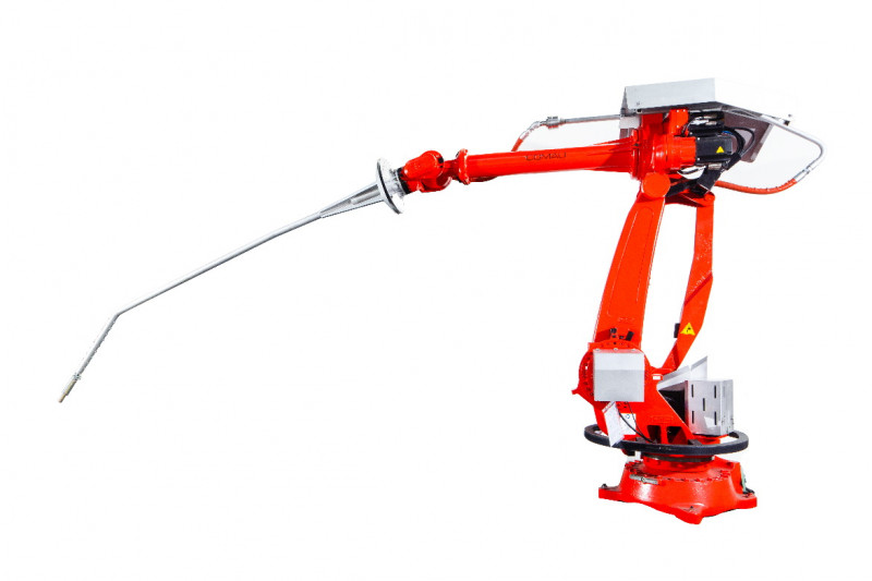 Der TS-Pro Sampler ist ein im Stahlherstellungsprozess vielseitig einsetzbarer Roboter - Photo: SMS group