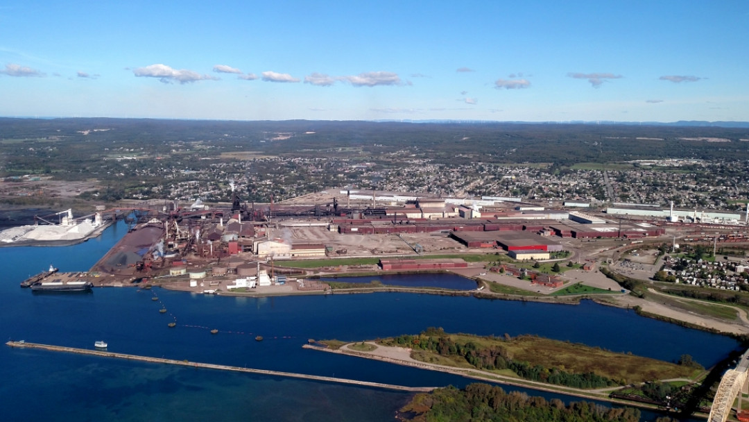 Das integrierte Hüttenwerk von Algoma Steel in Sault Ste. Marie; Ontario (Kanada) - Foto: Algoma Steel, Inc.