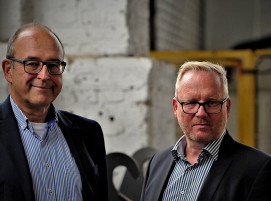 Dirk Graumann  (links) und Bernd Hollaender (rechts) , die Geschäftsführer der ProPipe GmbH