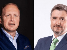 Henrik Henriksson, CEO of H2 Green Steel, und Millán García-Tola, Iberdrola's Global Hydrogen Director