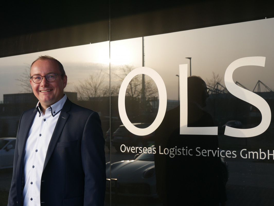 Hans-Bernd Effing, Geschäftsführer und COO der OLS - Photo: Overseas Logistic Services GmbH