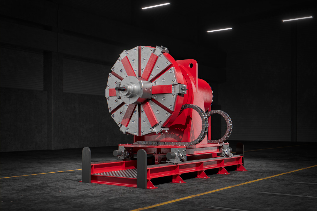 Die erste Maschine, die D&D zurzeit fertigt, richtet und expandiert die Rohrenden. - Werksfoto Dango & Dienenthal Maschinenbau GmbH