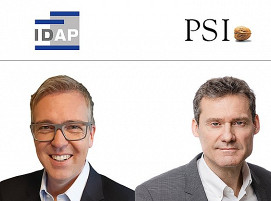 (v.l.n.r.) Jürgen Guthöhrlein, Geschäftsführer IDAP Informationsmanagement GmbH & Jörg Hackmann, Geschäftsführer PSI Metals GmbH.