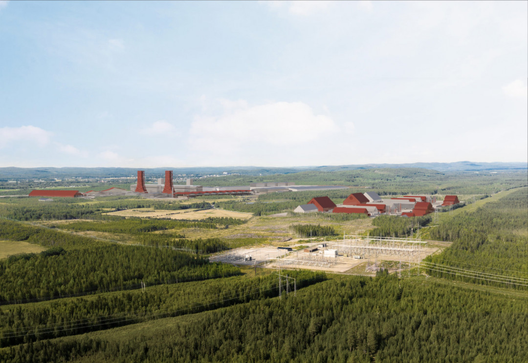 Boden, Nordschweden, wo das integrierte, digitalisierte und kreislauforientierte Werk angesiedelt sein wird. - Photo: Midrex Technologies, Inc.