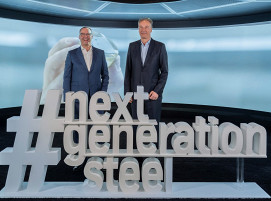 Bernhard Osburg, CEO thyssenkrupp Steel und Burkhard Dahmen, CEO SMS group