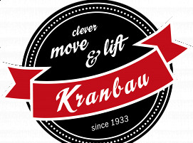 Logo Kranbau 90 Jahre Vintage