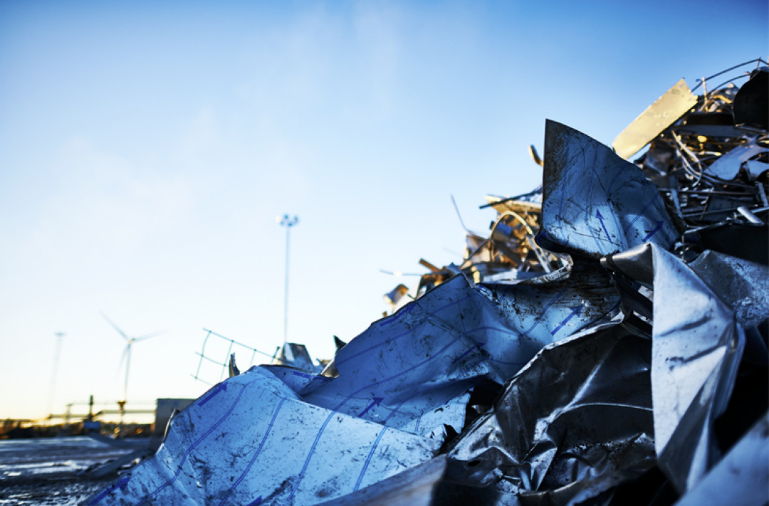 Outokumpu hat seinen Recyclingmaterialanteil auch im ersten Quartal auf dem Rekordniveau von 94 % gehalten. - Photo: Outokumpu