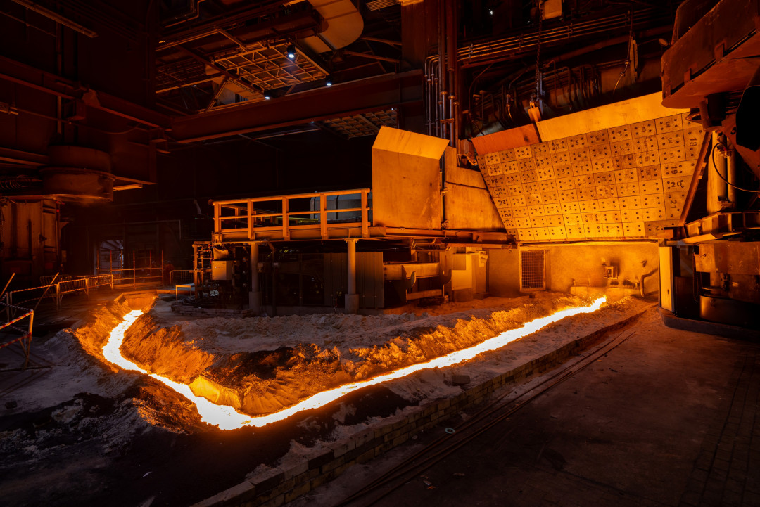 Erster Abstich bei Hochofen 6 bei Tata Steel Nederland - Foto: Fix Media