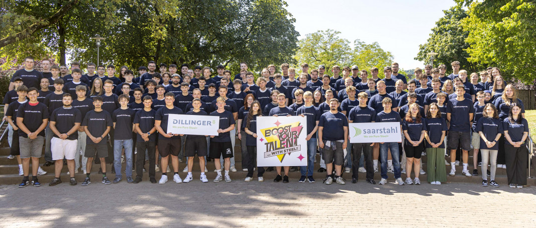 Ausbildungsstart bei Dillinger und Saarstahl