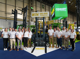 100,000th Combilift at IMHX - Combilift Team