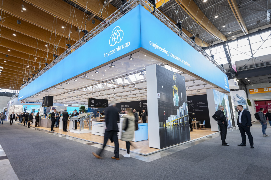 20251017_Pressemitteilung thyssenkrupp Steel auf der BlechExpo