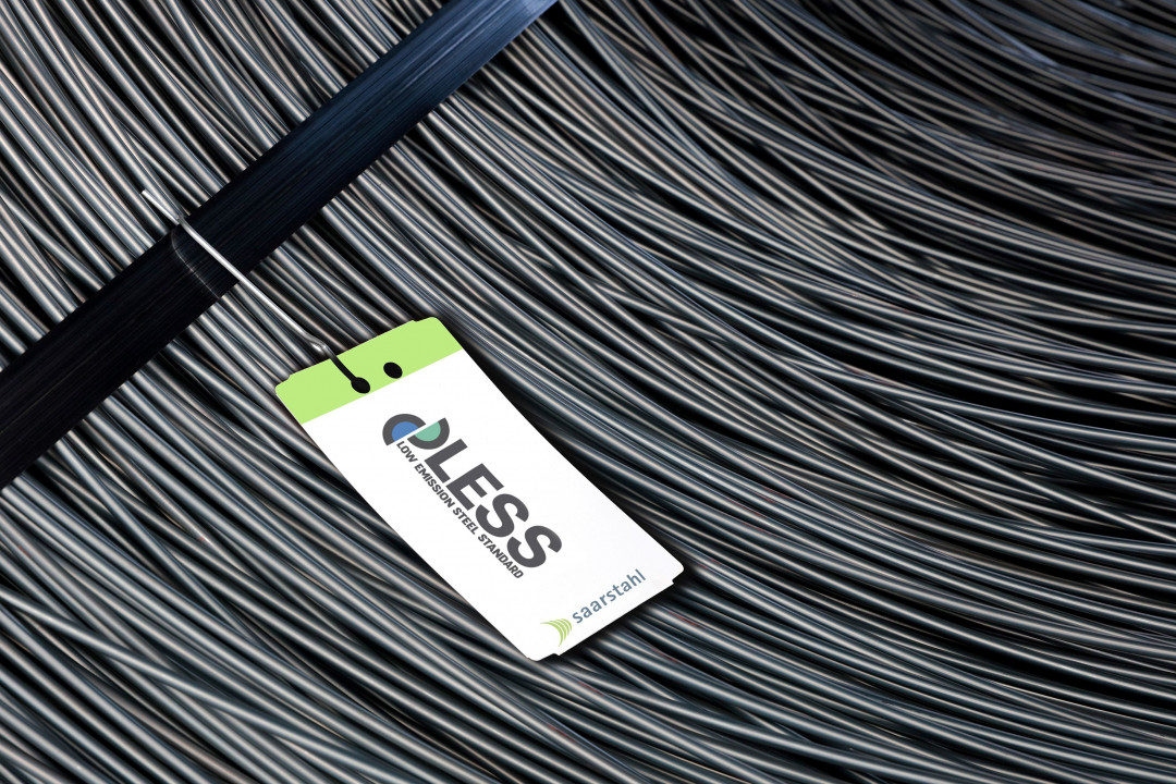 LESS-Zertifizierung für CO2-reduziert hergestellte Saarstahl-Produkte Dirk Martin_SHS