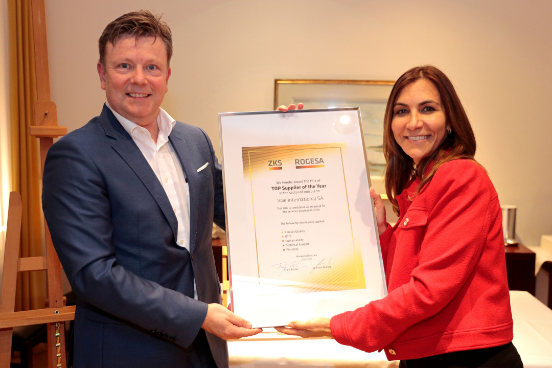 ROGESA zeichnet Vale als „TOP-Lieferant 2024“ aus