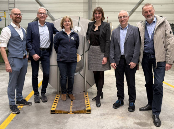 Von links: Mats Mathiasen, Lutz Vogel, Regine Mathiasen, Stina Vormann, Gerald Vogel und Gerd Cloppenburg