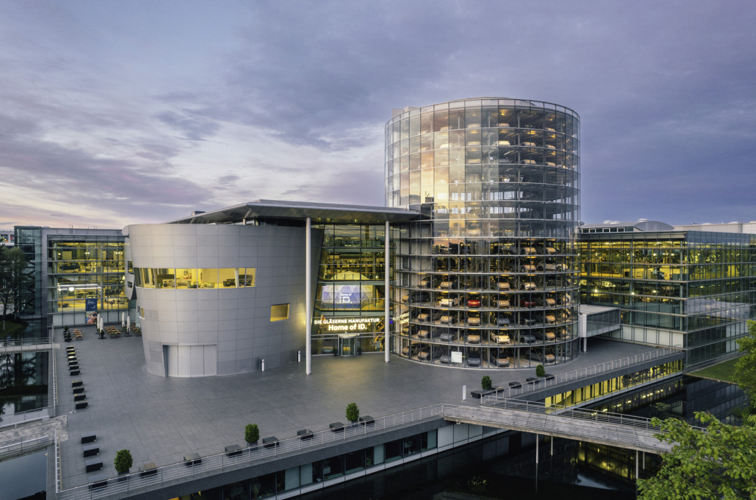Die Gläserne Manufaktur in Dresden - Photo: Volkswagen AG