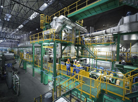 Die eue Produktionslinie für nachhhaltige Lebensmittelverpackungen