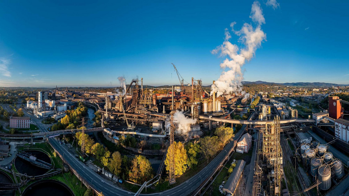 Blick auf die Třinec-Hochofenanlage - Photo: SMS group