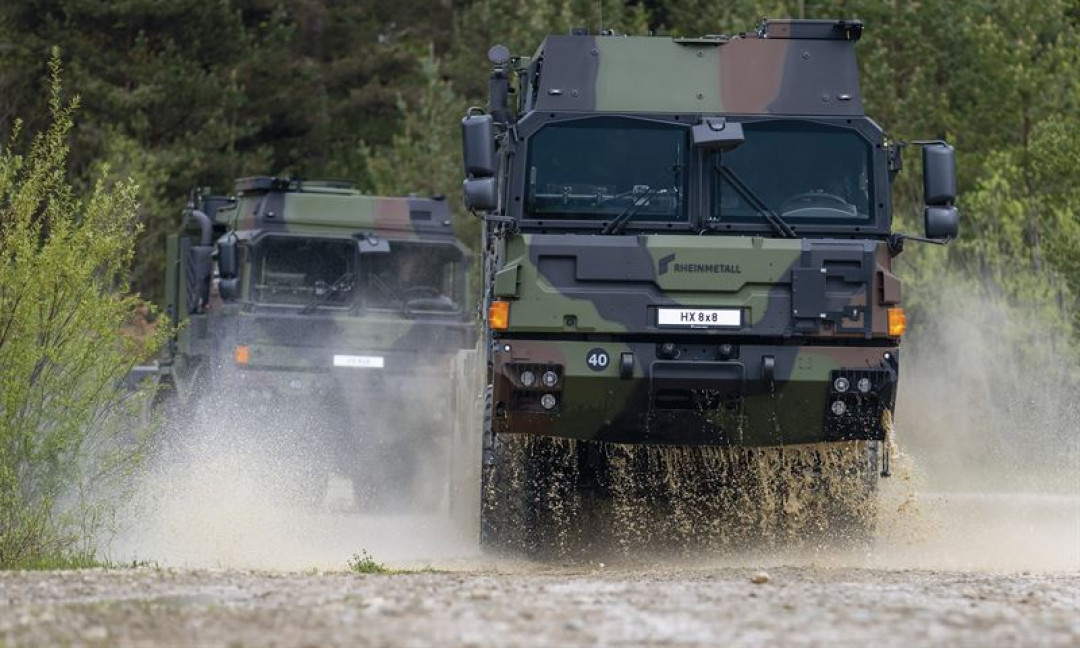 HX 8x8 Trucks - Photo: Rheinmetall