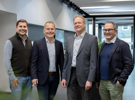 Von links: Maximilian Sülzle, Heinrich Sülzle, Uwe Fien und Andreas Sülzle