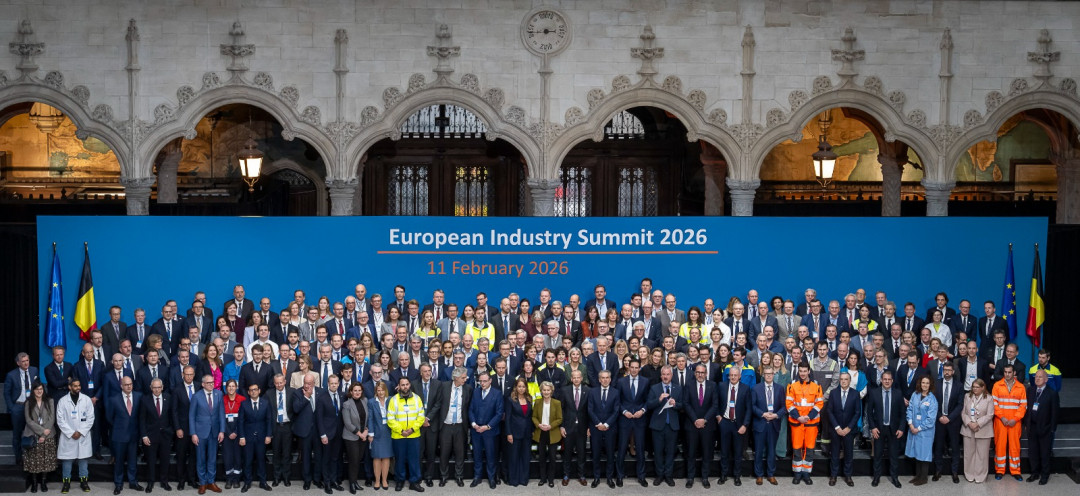 Teilnehmer des Europäischen Industriegipfels 2026 in Antwerpen - Photo: Europäische Kommission / European Industry Summit
