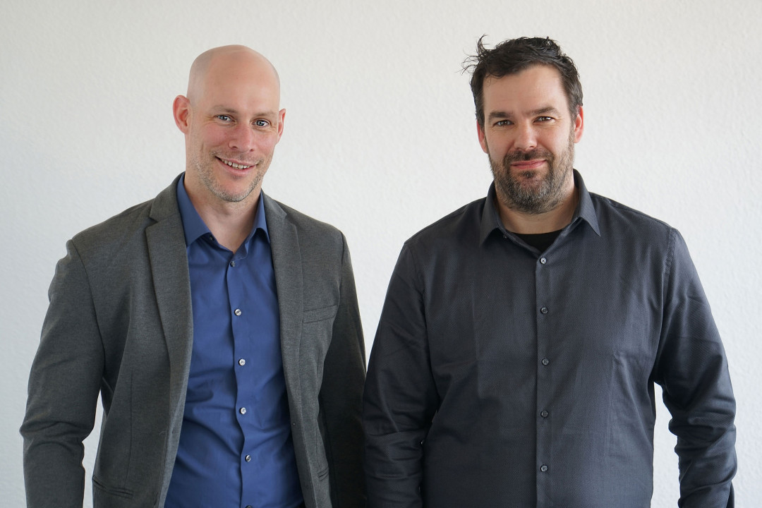 im Bild (v.l.n.r.): Daniel Panny und Mike Löpke - Photo: Aichelin Group