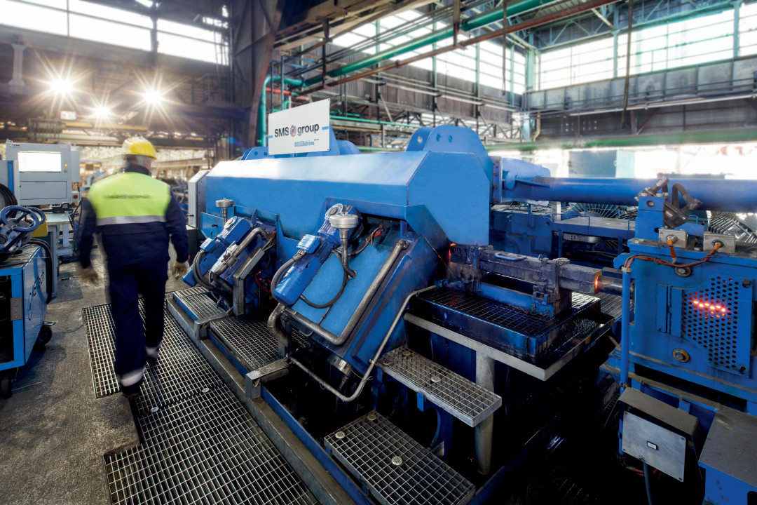 Vergleichbare MEERdrive®PLUS Installation. - Photo: SMS group