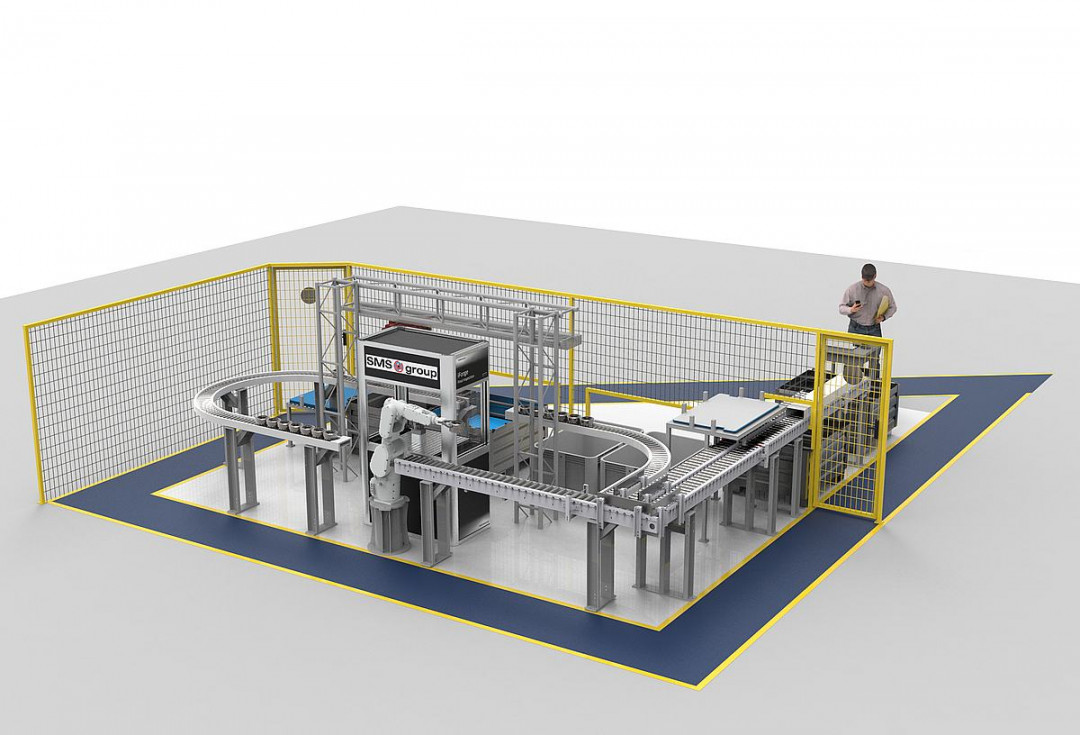 Automatische Prüfstation für geschmiedete Werkstücke - Bild: SMS group