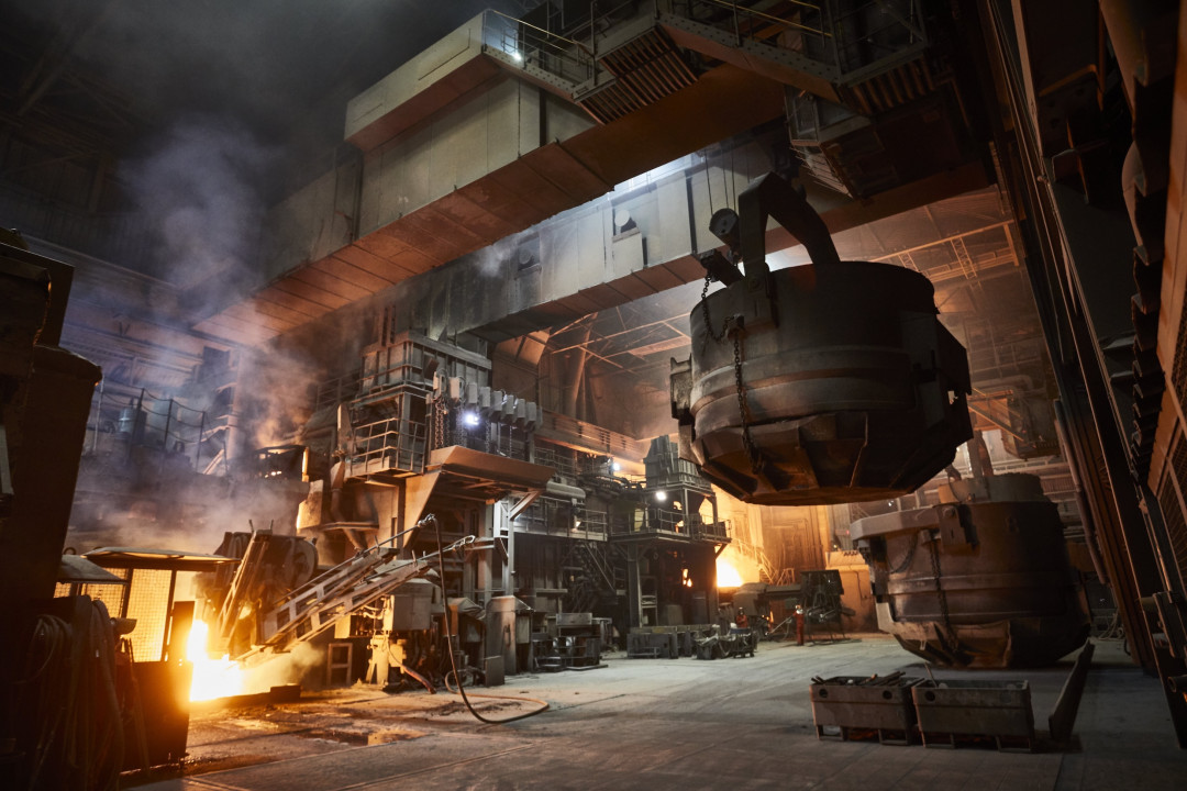 Die Stahlproduktion bei den Badischen Stahlwerken ist energieintensiv - Photo: BSW / Michael Bode