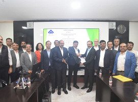 Vertragsunterzeichnung.