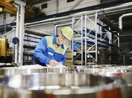 Produktion bei der voestalpine