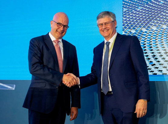 von links: Henrik Adam und Edwin Basson