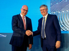 von links: Henrik Adam und Edwin Basson