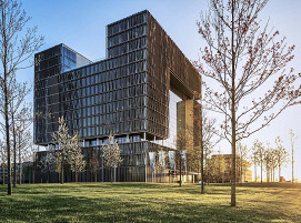 Unternehmenszentrale der thyssenkrupp AG in Essen