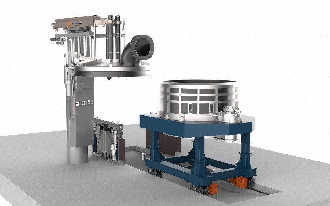 Der neue Elektrolichtbogenofen EAF Ultimate MOVE von Primetals Technologies senkt die  Investitionskosten, ohne dabei Abstriche bei Produktivität oder Flexibilität zu machen. - Photo: Primetals Technologies