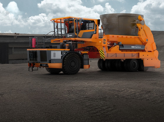 Plattform-Ausführung des neuen Slag Pot Carriers