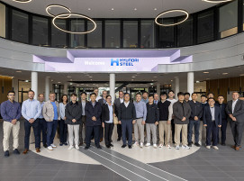 SMS group und Delegation von Hyundai Steel auf dem SMS Campus, Mönchengladbach, Deutschland